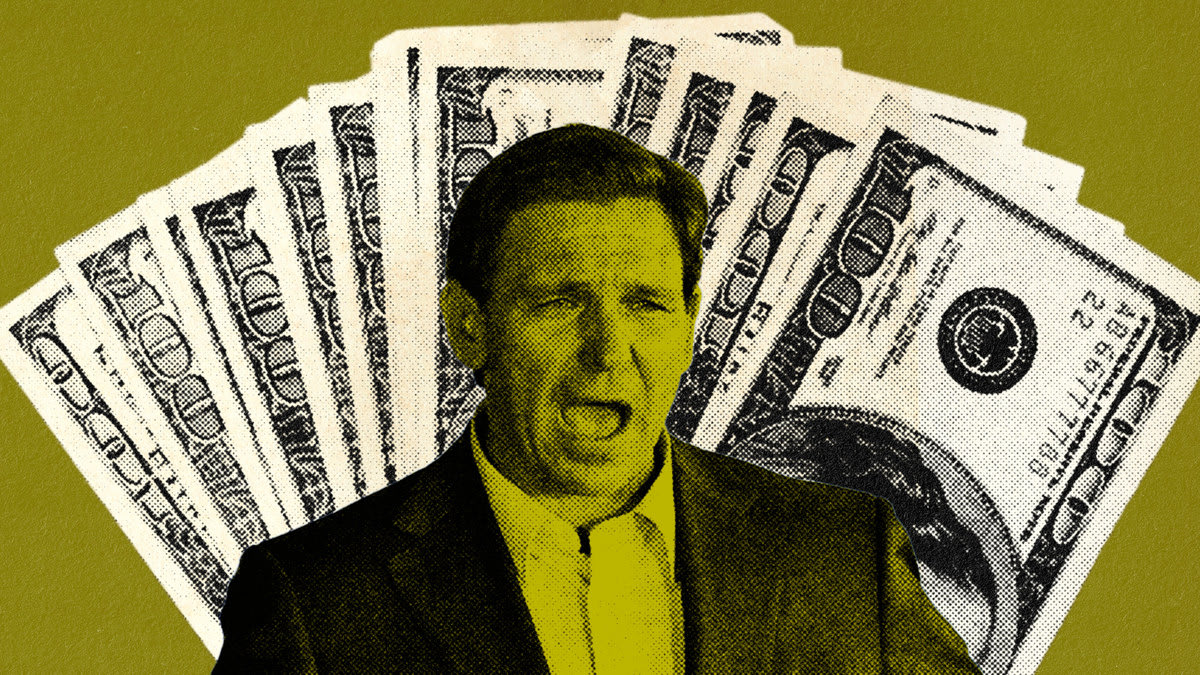 Ron DeSantis Hosts D.C. Fundraiser at Dominion’s Lawyer’s Office.