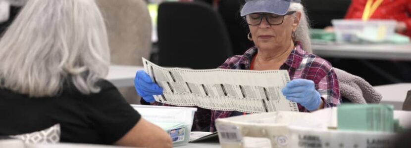hand counting ballots