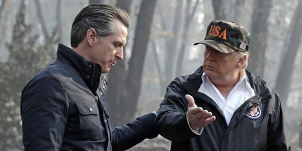 trump newsom