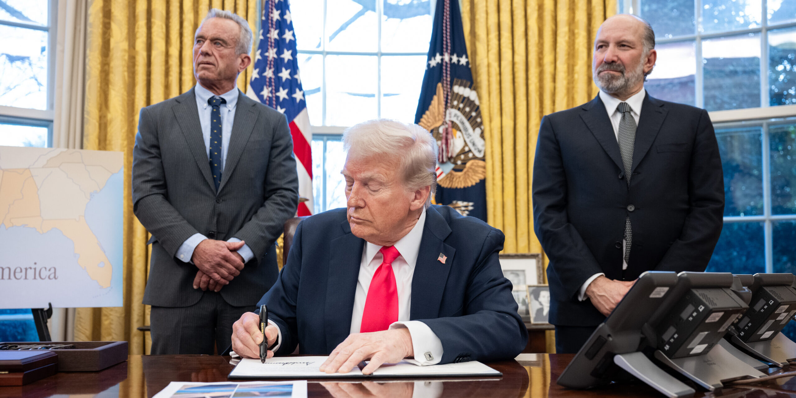 President Trump Exempts National Security Agencies from Collective Bargaining Requirements.