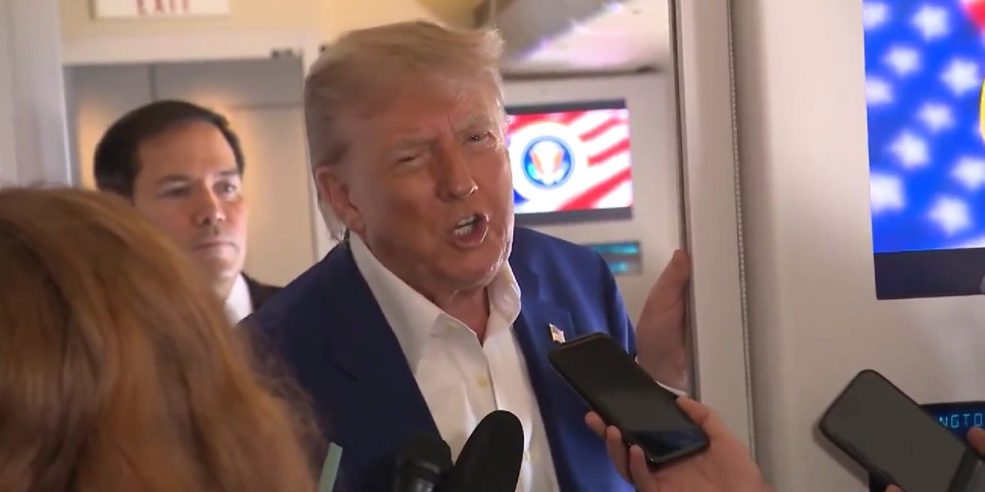 WATCH – Trump Comes Out Against ‘Chaos’ of Regime Change.