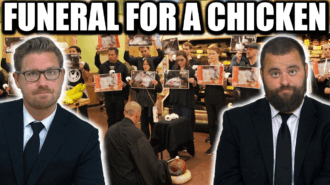 Fleccas Talks Podcast Ep 279: Funeral for Chicken Tenders by Animal Activists