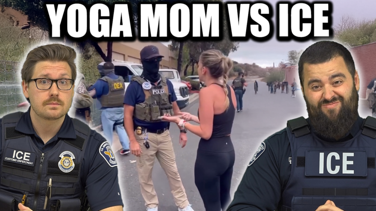 Fleccas Talks Podcast Ep 322: HUMILIATING: Yoga Mom Tries to Stop ICE/DEA Apprehension