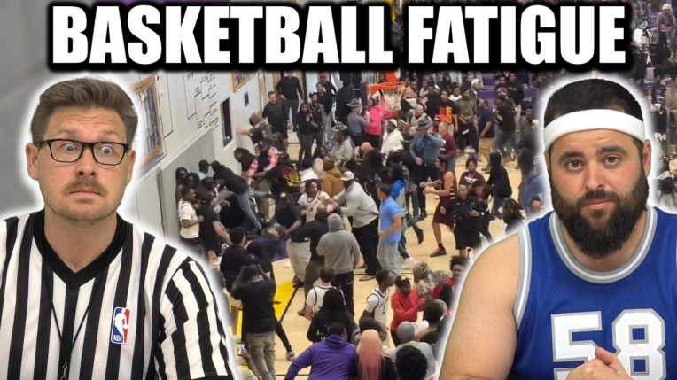 Fleccas Talks Podcast Ep 336: Whole Crowd BRAWLS at Basketball Game
