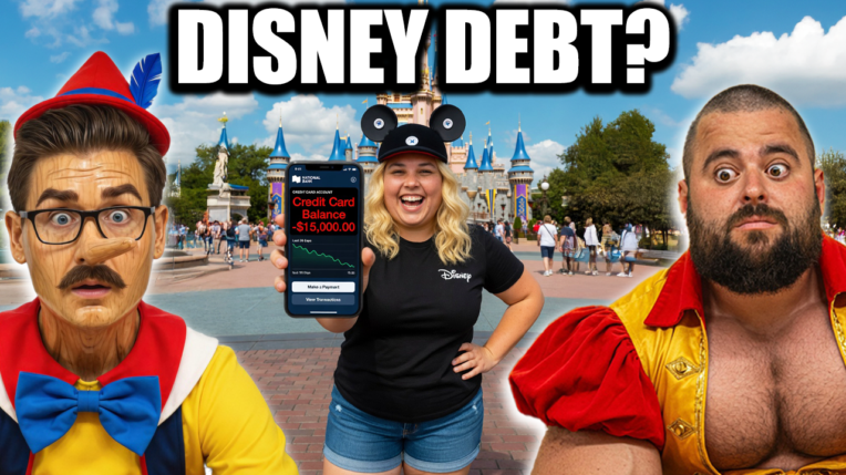 Fleccas Talks Podcast Ep 351: Young People Go into BIG Debt to Support Their Disney Addictions