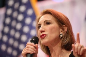 Former Hewlett-Packard CEO Carly Fiorina (photo credit: Peter Stevens via Flickr, CC BY 2.0)