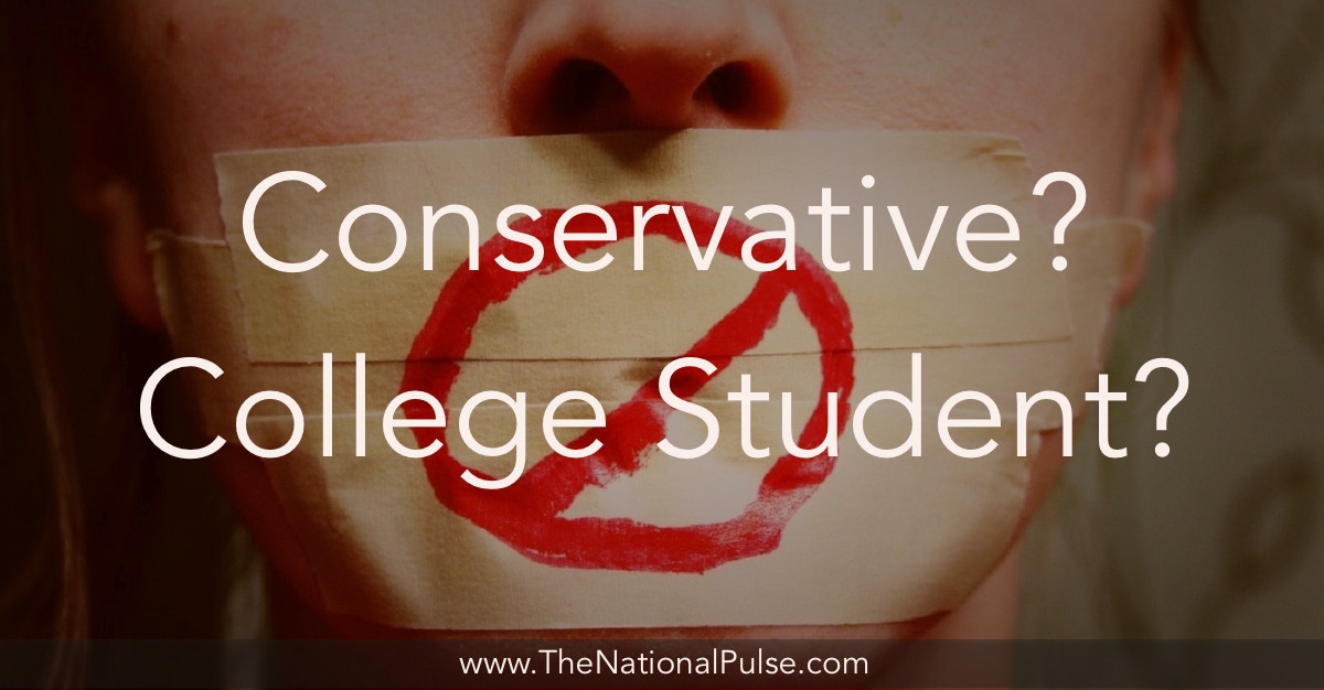 Conservative, College Student Silenced on Campus