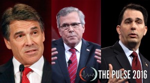 Governors Rick Perry, Jeb Bush, and Scott Walker