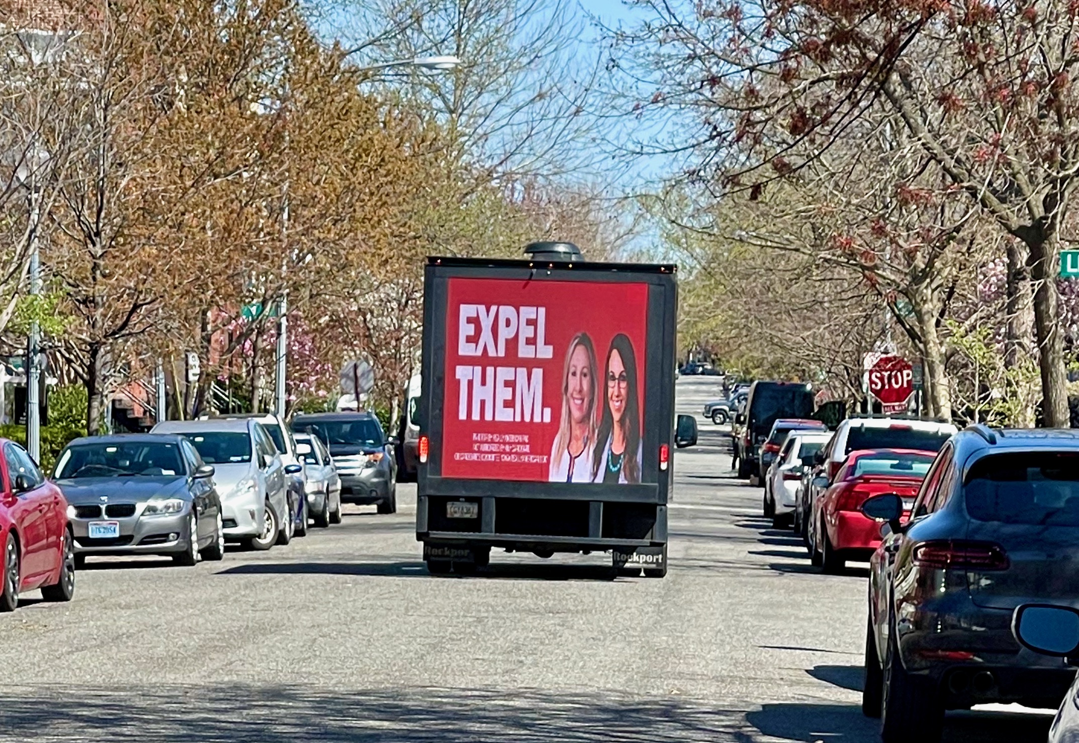 DC Ad Vans Funded by Hardline Socialist Who Spends 65% of PAC Money With His Own Companies.