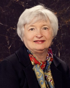 Federal Reserve Chairwoman Janet Yellen (public domain via Board of Governors of the Federal Reserve)