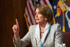 House Minority Leader Nancy Pelosi (D-CA) (photo credit: US Department of Labor via Flickr, CC BY 2.0)