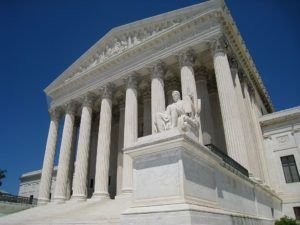 U.S. Supreme Court (public domain image via Wikimedia Commons)