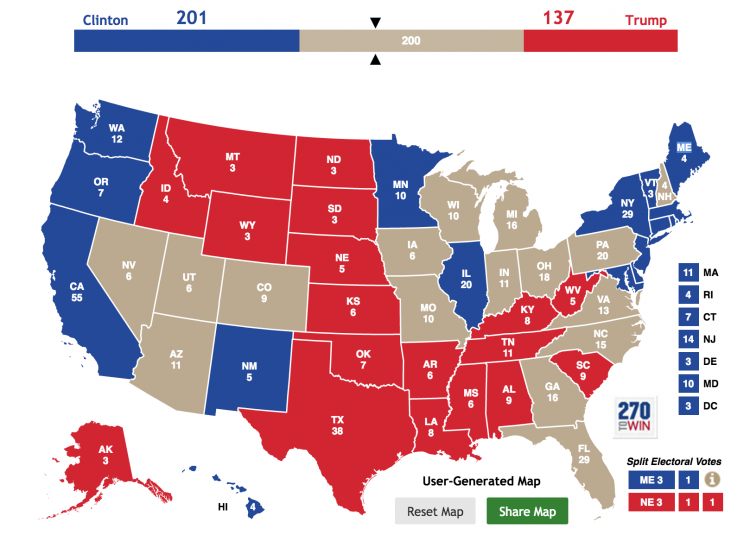 Map via 270towin.com