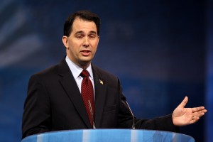 Wisconsin Gov. Scott Walker (photo credit: Gage Skidmore via Flickr, CC BY-SA 2.0)